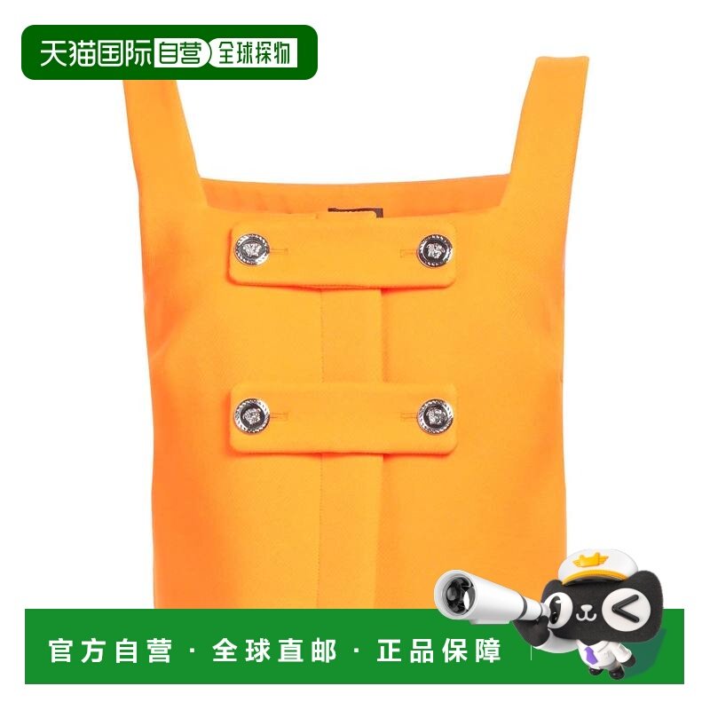1h可退 潮奢 versace 范思哲 女士 上衣 orange橙色 舒适时尚,女装/女士精品,T恤,淘宝优惠券,粉丝福利购,淘宝优惠卷