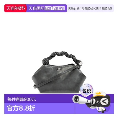 GANNI 女士手提包 A68645894067 AW2025 灰色 GANNI BOU BAG SMAL