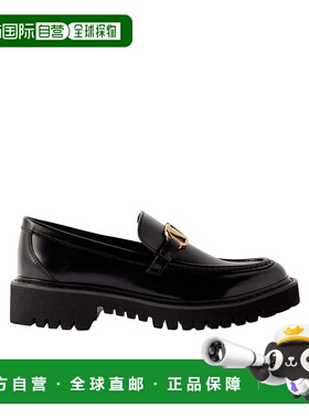 VALENTINO 女士休闲鞋 3W2S0EU0BEK0NO CO 女鞋厚底鞋一脚蹬黑色