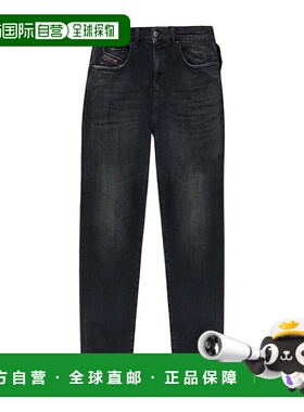 DIESEL 男士牛仔裤 A0356209N4202 SS2026 黑色 腰带环牛仔裤