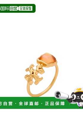 1h可退 潮奢 Tory Burch 托里 伯奇 女士 戒指 yellow黄色 舒适时