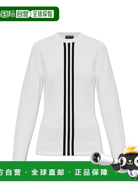 Y-3女士T恤KD47600CWHITEBLACK条纹