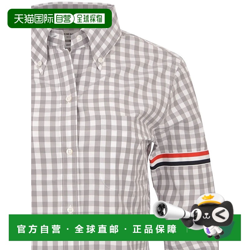 THOM BROWNE 女士衬衫 FLL203OF0998035 AW2025 灰色