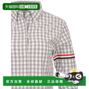 AW2025 THOM FLL203OF0998035 女士衬衫 灰色 BROWNE