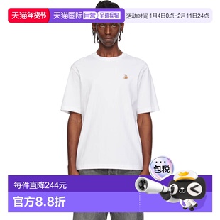 1h可退 潮奢 MAISON KITSUNE 男士 白色 Dreaming Fox Comfort T