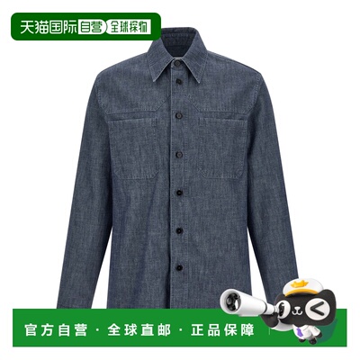 1h可退 JIL SANDER 男士衬衫 J22DL0347J45323406 SS2026