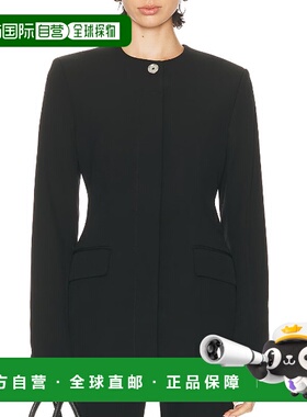 1h可退 潮奢 toteme 女士 晚装粘胶纤维混纺西装外套 244WRO0145F