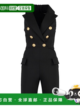 BALMAIN 女士休闲套装 AF1PT040CC770PA AW2023 黑色西装