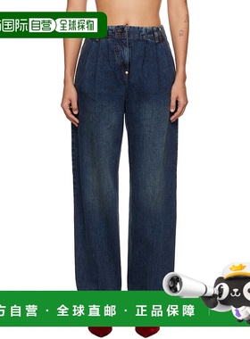 1h可退 潮奢 Pushbutton 女士 海军蓝 Cocoon 牛仔裤 PB2440006W
