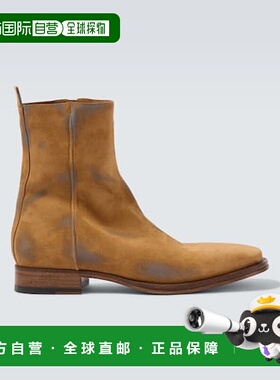 潮奢 Acne Studios 艾克妮 男士 磨边绒面革短靴 BD0389ACMNSHOE0
