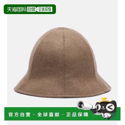 潮奢 Loro Piana 诺悠翩雅 女士 Zaltana 羊绒真丝帽子