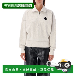 MARANT ISABEL 女士 Ross SW0093FAA1M07 1h可退 半拉链卫衣 潮奢
