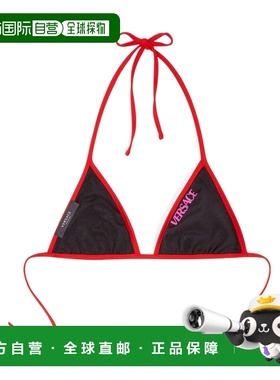 VERSACE 女士泳装 10065121A054575R360 SS2023 红色泳衣比基尼
