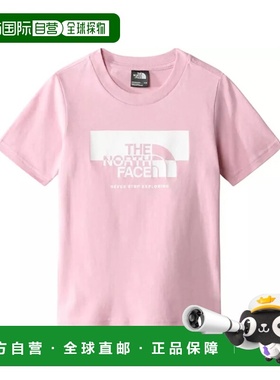 THE NORTH FACE 男童T恤 NF0A7X5MB6R01 CO 粉红色北面