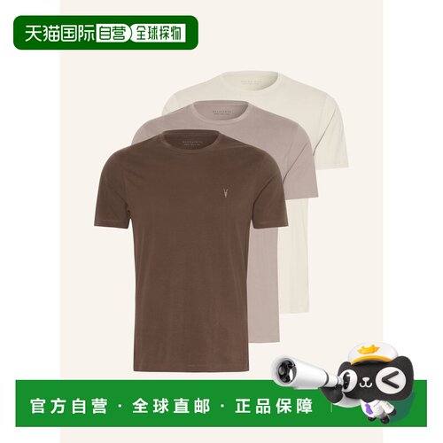 ALL SAINTS 男士T恤 100168691914000 CO 花色 3-pack of BRACE S
