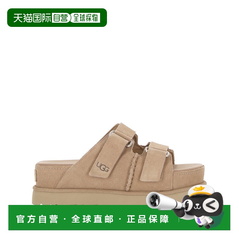 1h可退 UGG 女士凉鞋 1155458CHE SS2025 棕色 厚底拖鞋