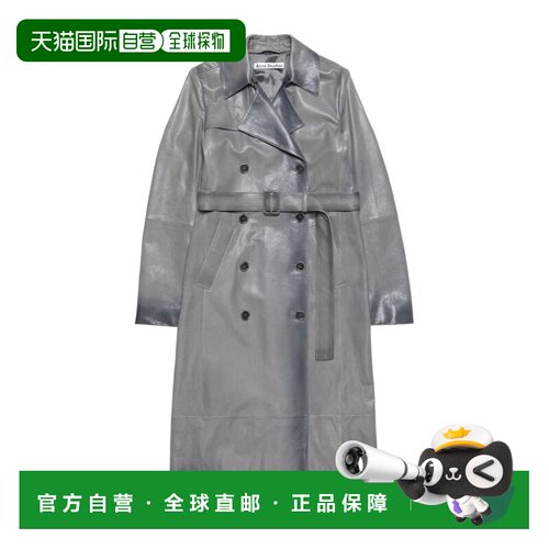 ACNE STUDIOS 女士外套 A70215AA2 SS2026 灰色 长袖大衣