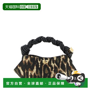 SS2026 B210006201X 棕色 Ganni Clo GANNI Metallic 女士手提包