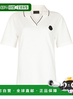 MONCLER 女士POLO衫 K10938A00004899TW034 CO 米白色