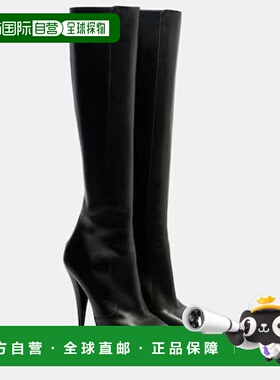 1h可退 潮奢 Givenchy 纪梵希 女士 Sliced 方形皮质及膝靴子女靴