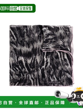 GIVENCHY 女士围巾 7100097490001 AW2025 灰色 Silk scarf