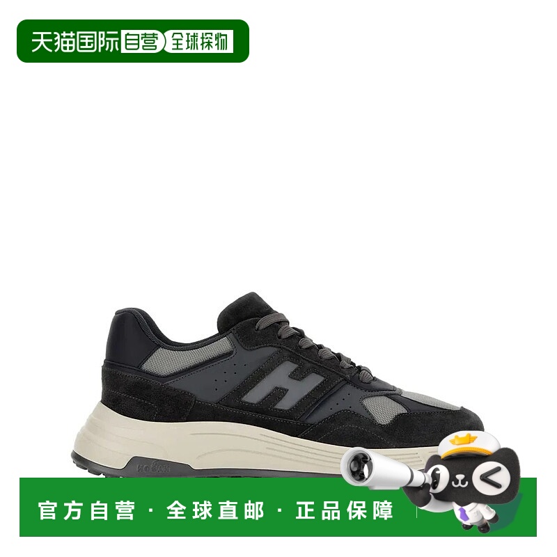 HOGAN 男士运动鞋 HXM5630FK70UHS31 AW2025 灰色 Hogan Suede An