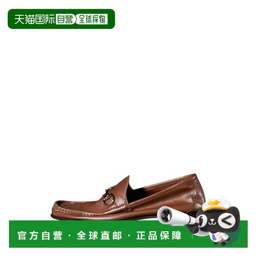 1h可退 GUCCI 男士商务休闲鞋 864119AAF3Q2535男鞋乐福鞋一脚蹬