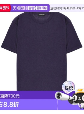 潮奢 Tom Ford 汤姆 福特 男士 莱赛尔纤维棉质T恤 JCS004JMT012U