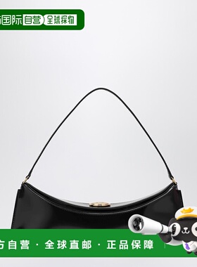 1h可退 潮奢 Jacquemus 女士 黑色椭圆小包 25HBAW00438AC18A0199