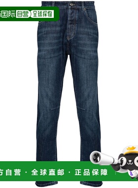 BRUNELLO CUCINELLI 男士牛仔裤直筒裤 M0Z37X1290C1468