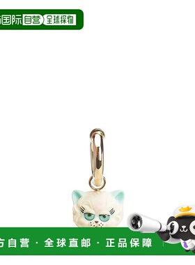 1h可退 潮奢 valentino 华伦天奴 男士 家貓耳環 7Y2J0AL6VQY耳环