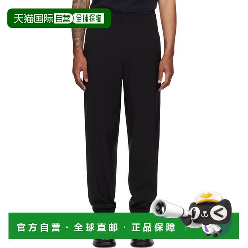 Moncler 盟可睐 男士 黑色 Logo Jogging 运动裤 K20912A00012598