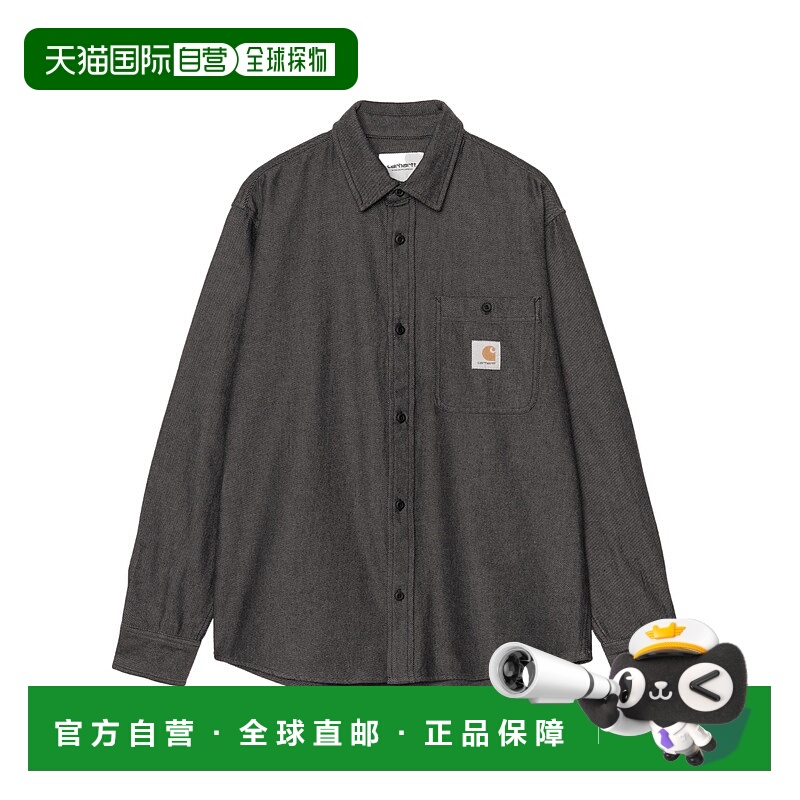 1h可退 CARHARTT WIP 男士衬衫 I035335K02XX AW2025 灰色