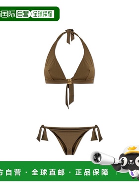 BALMAIN 女士泳装 BKB9522100310 SS2025 绿色 Two-piece swimsui