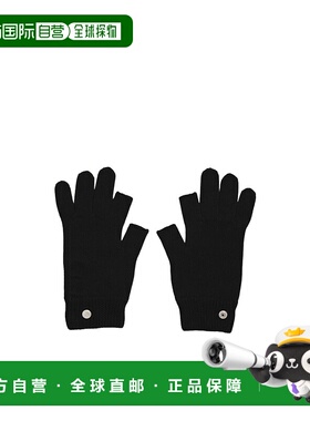 RICK OWENS 女士手套 RU02E1492WS09 AW2025 黑色 CONCORDIANS 手