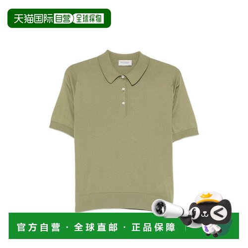 1h可退 JOHN SMEDLEY 女士POLO衫 JILLTARRAG SS2026 绿色
