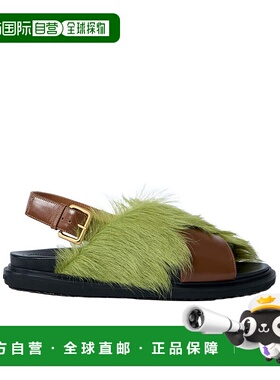 MARNI 女士凉鞋 FBMS018101P7614ZP084 SS2026 绿色