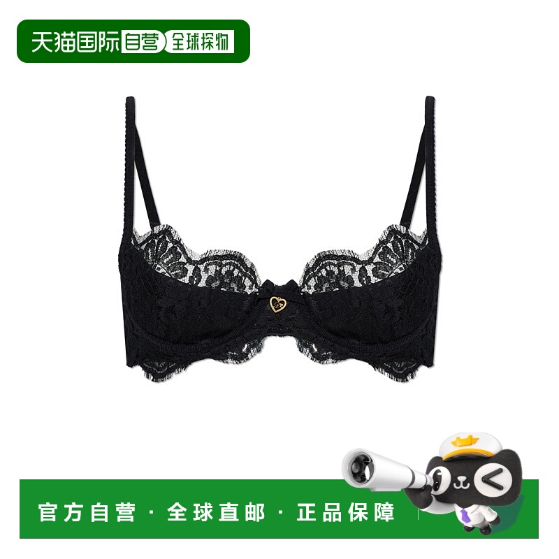 1h可退 DSQUARED2 女士内衣 D8R2760100001 AW2025 黑色 Lace bra
