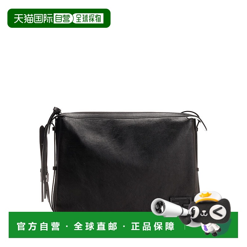 1h可退 FENDI 女士单肩包 8BR831F1QD0 AW2024 黑色 