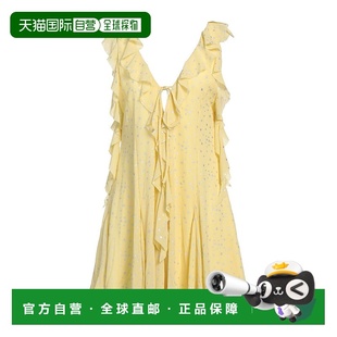 女士 舒适时尚 潮奢 yellow黄色 Aniye 连衣裙 1h可退 短款