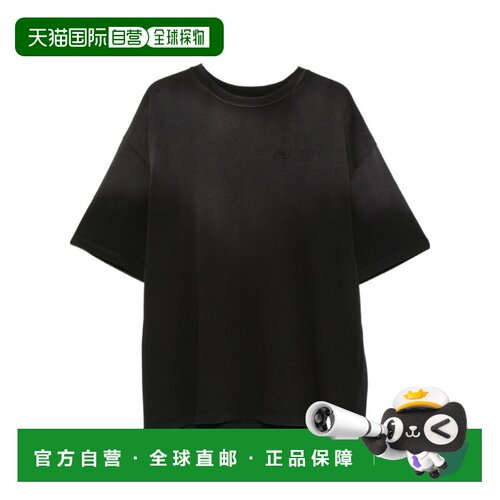 1h可退 AMIRI 男士T恤 AMTOJR1153BLACK AW2026 黑色 短袖T恤