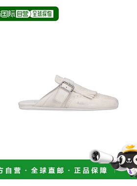 PRADA 女士凉鞋 1S973NA005070F0K74 SS2025 Sabot 白色拖鞋