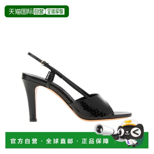 MIU MIU 女士凉鞋 5X547EF0850XPF0002 AW2025 黑【付后1h可退】