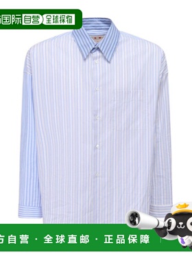 MARNI 男士衬衫 CUMU0061SQUTC529STB50 AW2025 蓝色