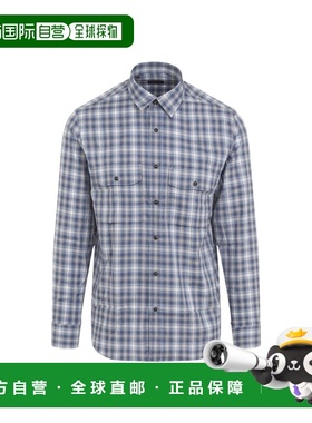 潮奢 Brioni 布里奥尼 男士 长袖衬衫 SCFN0LOC004