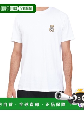 1h可退 MOSCHINO 男士T恤 242ZR072370410001 AW2024 白色
