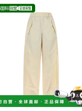 HERNO 女士休闲裤 PT00044DL128331115 SS2025 白色阔腿裤