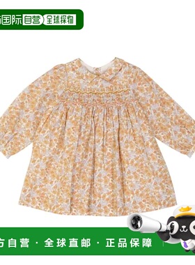 1h可退 潮奢 Bonpoint 婴儿 Trinite 花朵棉质连衣裙童装