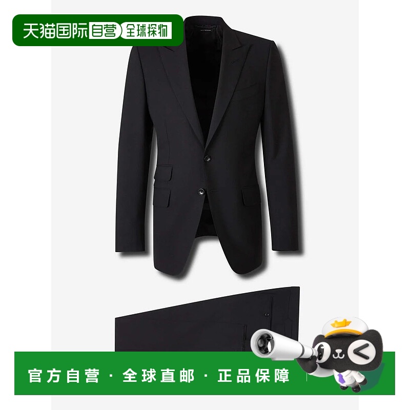 1h可退 TOM FORD 男士西服套装 2LYP01WES01LB999NERO AW2023西装