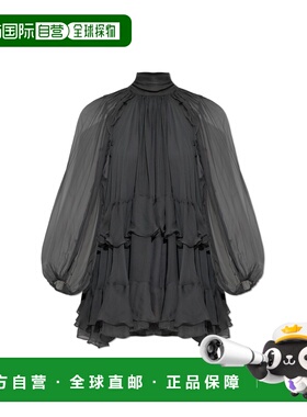 CHLOÉ 女士连衣裙 CH26SRO88001010 SS2026 灰色 Silk dress with